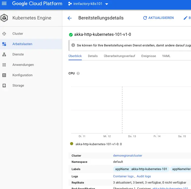 Scala Microservices auf Kubernetes deployen (Hands-On)