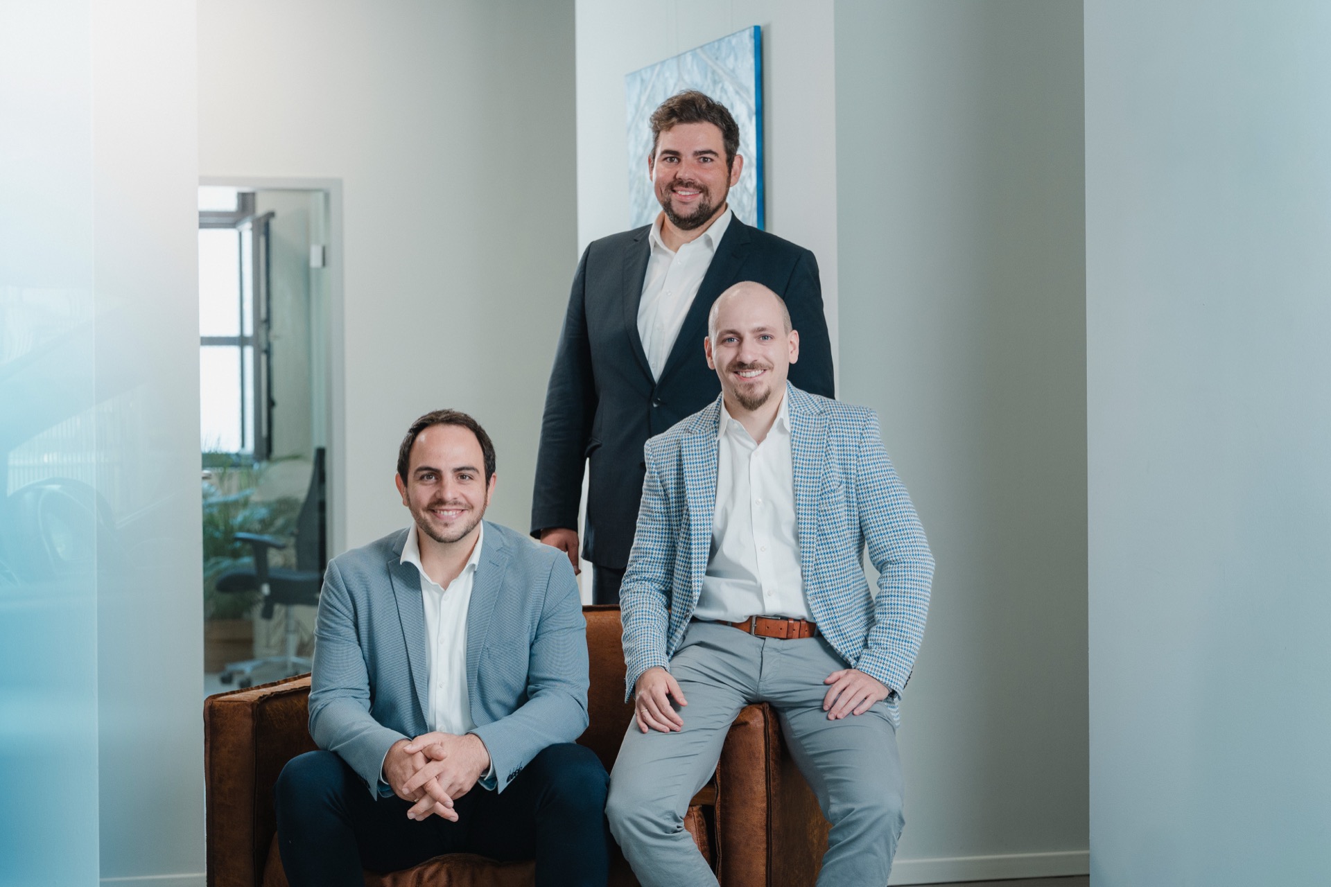 Das innFactory Team - Tobias Jonas, Maximilian Grassl und Anton Spöck